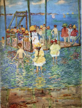 niños en una balsa 1896 Pinturas al óleo